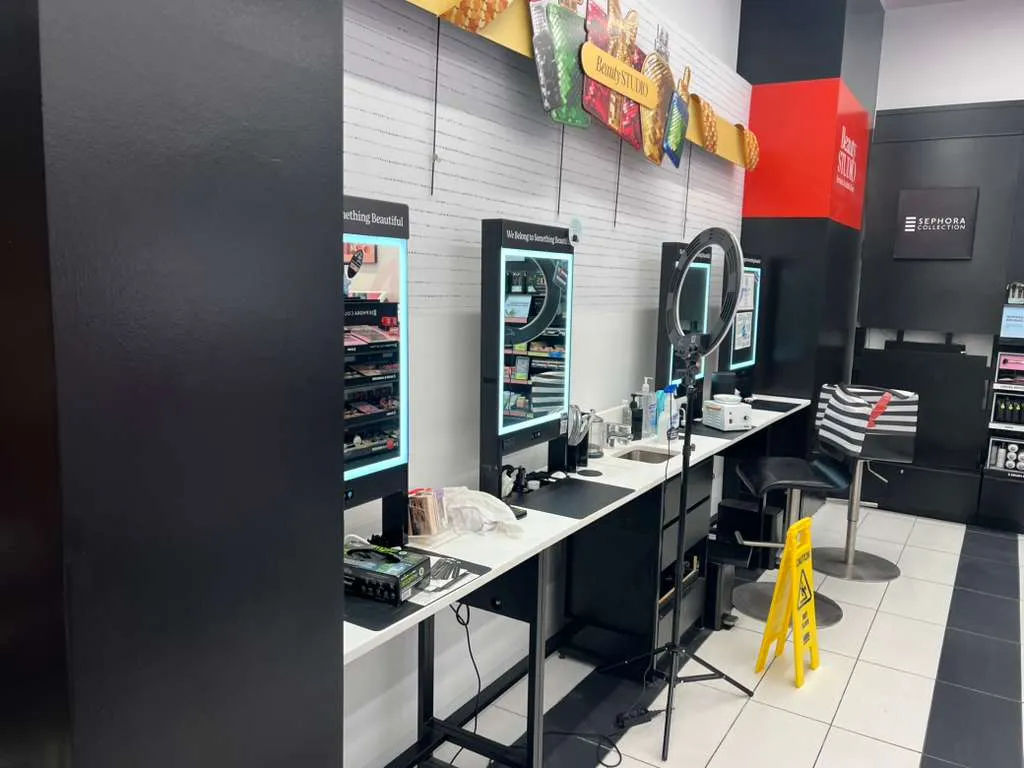 Retail store interior painting in Fort Bend County by The Proud Paintbrush