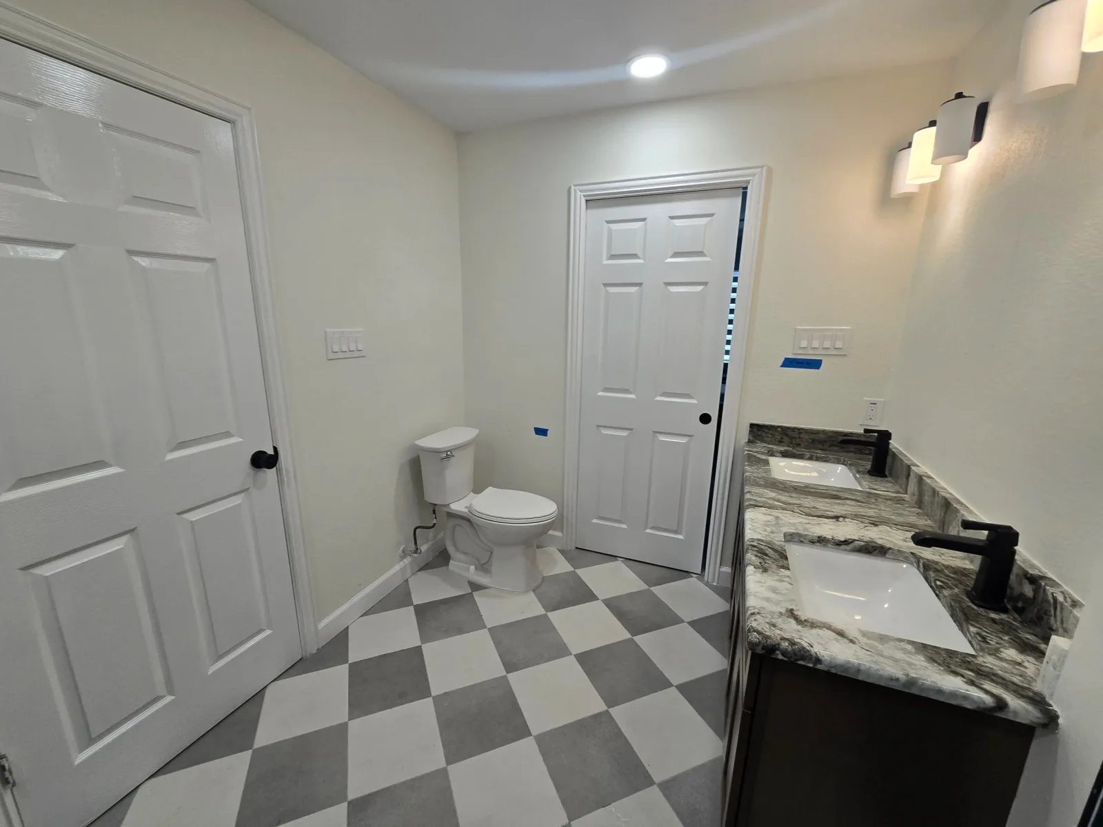 Interior Painting Powder Room in Fulshear, TX by The Proud Paintbrush