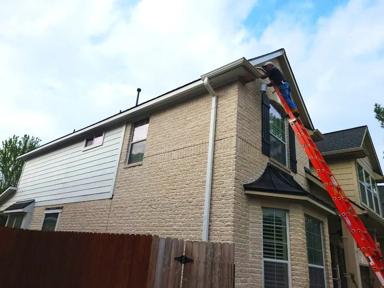 Painting project by The Proud Paintbrush in Sugar Land, TX