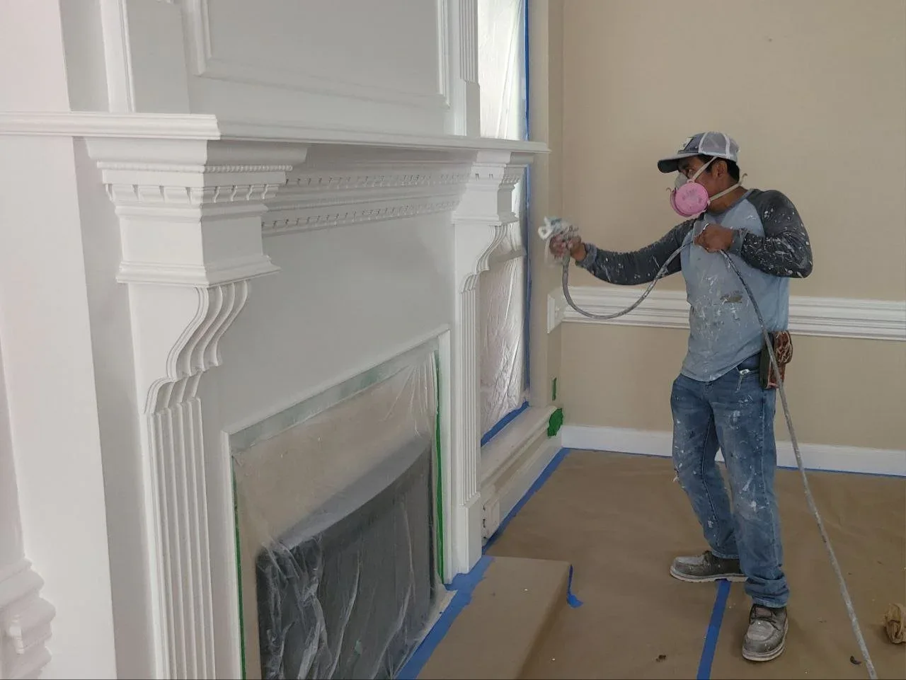 Painting project by The Proud Paintbrush in Sugar Land, TX