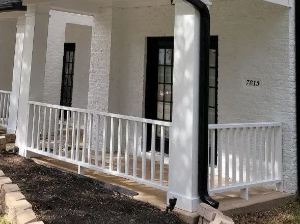 Railing Painting & Staining project in Sugar Land, TX by The Proud Paintbrush