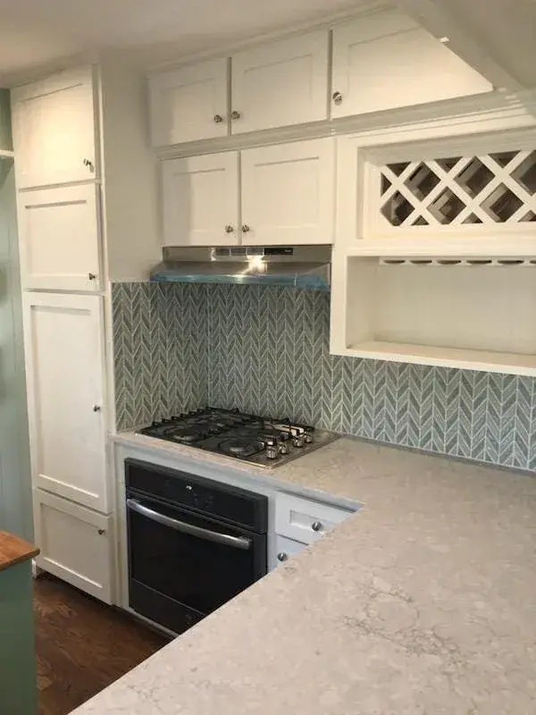 Interior painting missouri city cabinets